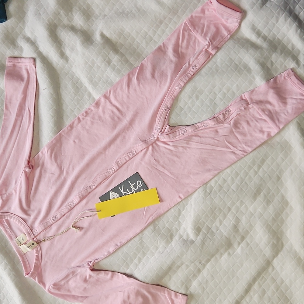 18-24 kyte peony romper nwt